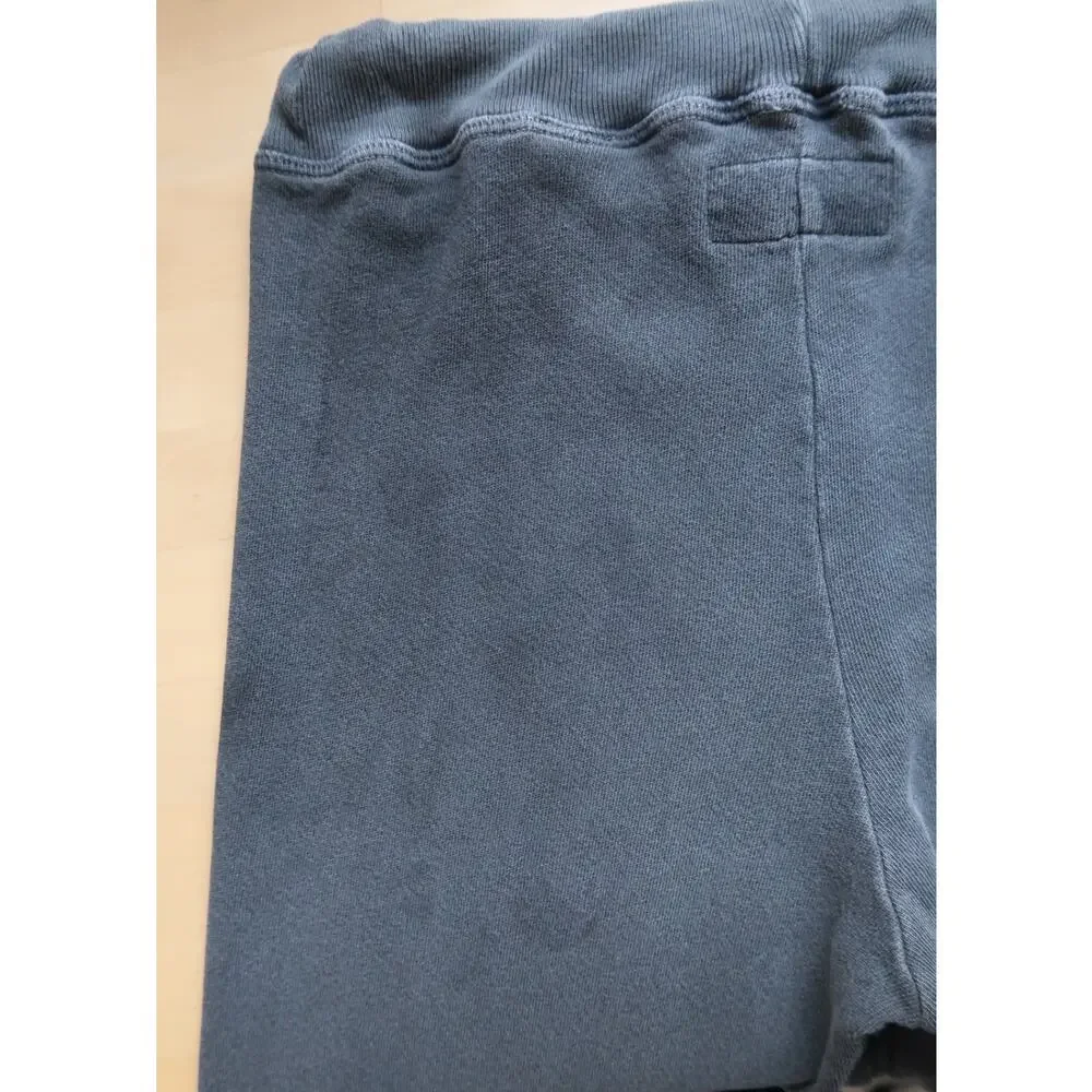 THE GREAT The Wide Leg Cropped Sweatpant Lounge Washed Black Shopbop 0 XS $195 - Picture 8 of 11